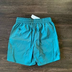 guess neon nylon active shorts